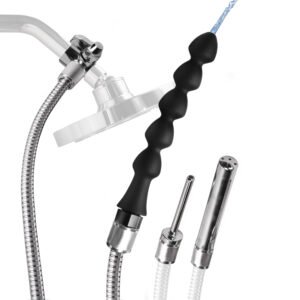 AD749 Easy Flow Enema Cleansing Kit with Silicone Attachment