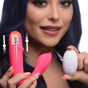 AG736 Panty Thumper 7X Thumping Silicone Vibrator with Remote Control
