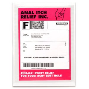 AH210 Anal Itch Relief Joke Gift