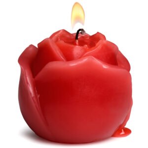 AH234 Flaming Rose Drip Candle