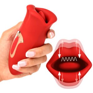 AH247 Kiss and Tell Mini Kissing and Vibrating Clitoral Stimulator