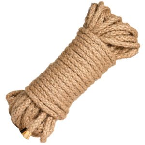 AH299-50 Premium Braided Jute Bondage Rope - 50 Feet