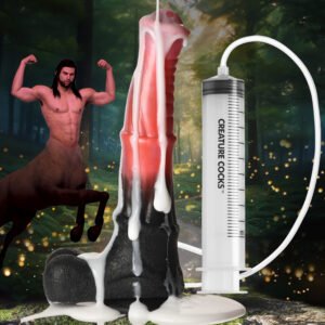 AH308 Centaur Explosion Squirting Silicone Dildo