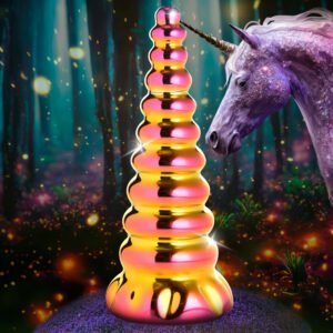 AH331 Twilight Rainbow Glass Dildo