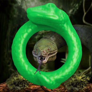AH338 Serpentine Silicone Cock Ring