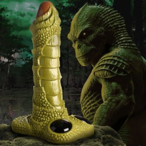 AH356 Scaly Swamp Monster 3 Foot Giant Dildo