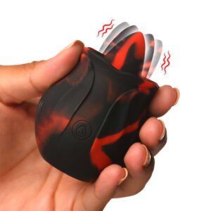 AH371 Black Kiss Rimming Rose