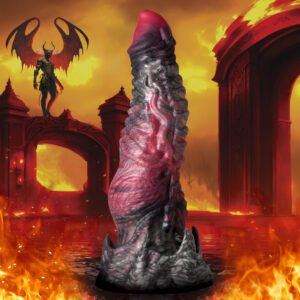 AH391-Large Hades Silicone Dildo - Large