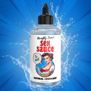 AH396-8oz Naughty Jane's Sex Sauce Natural Lubricant - 8oz