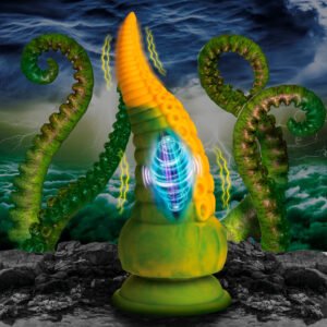 AH404 Monstropus 2.0 Vibrating Tentacle Silicone Dildo