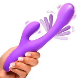 AH411 Tri Flick Silicone Flicking Rabbit Vibrator