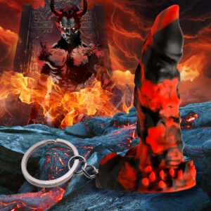 AH438 Fire Demon Mini Dildo Key Chain