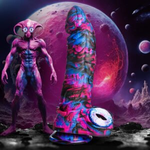 AH454 Alienoid Silicone Dildo