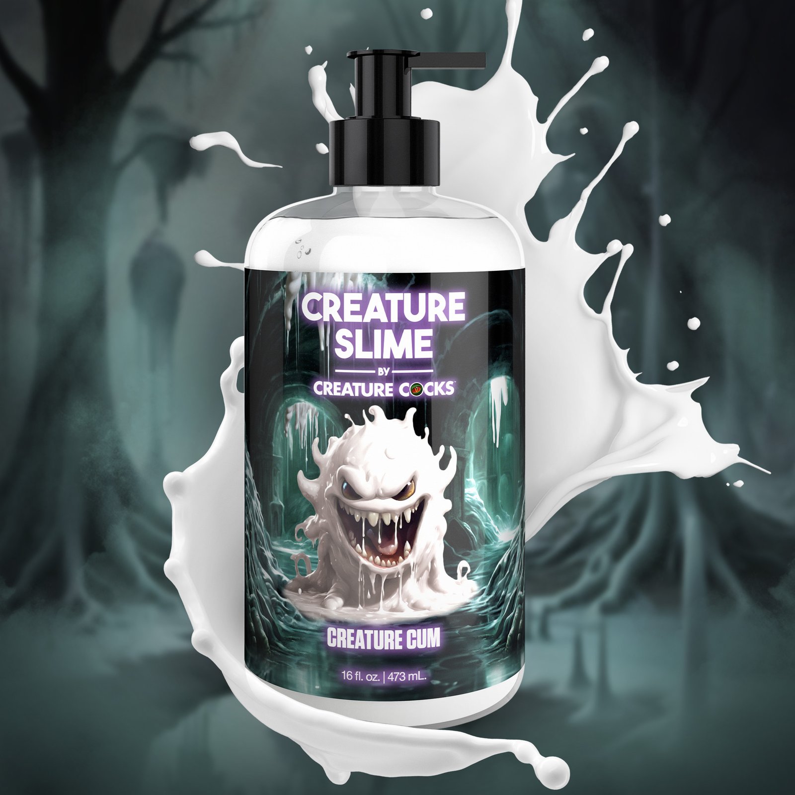 AH456_16oz_STD-MAIN AH456-16oz Creature Slime Creature Cum - 16oz