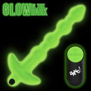 AH461 Glow-in-the-Dark Silicone Anal Beads