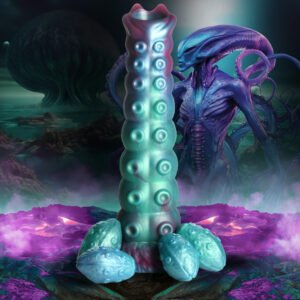 AH481 Galactic Breeder Ovipositor Silicone Dildo