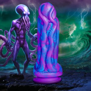 AH490 Octophallus Silicone Dildo