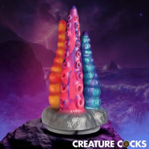 AH502 Tenta-Trio Silicone Dildo