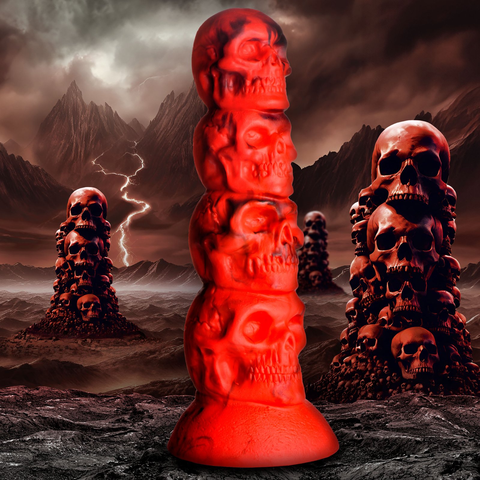 AH510_STD-MAIN AH510 Doom Silicone Dildo