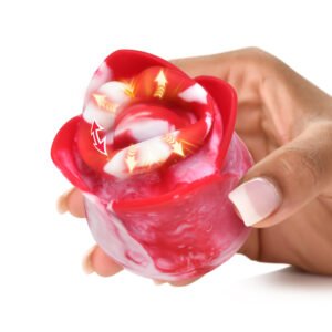 AH518-Swirl Sweet Kiss Kissing and Vibrating Clitoral Stimulator - Swirl