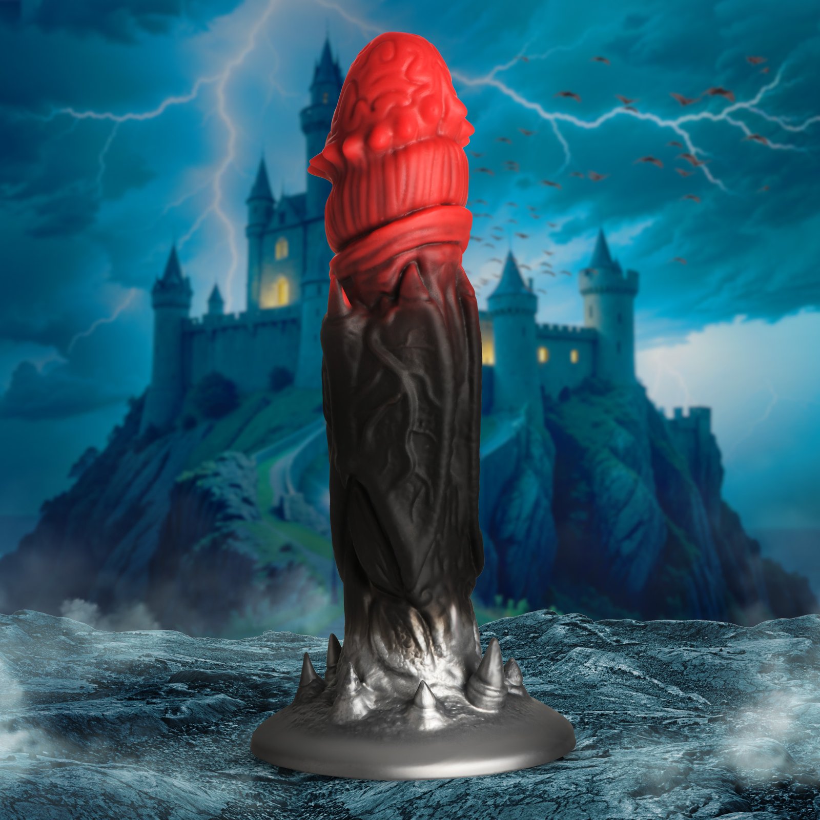 AH550_STD-MAIN_3 AH550 Count Cockula Silicone Dildo