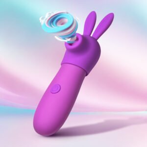 AH557 Bunny Sidekick Suction Clit Stimulator