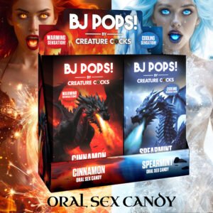 AH585 Creature Cocks BJ Pops Display
