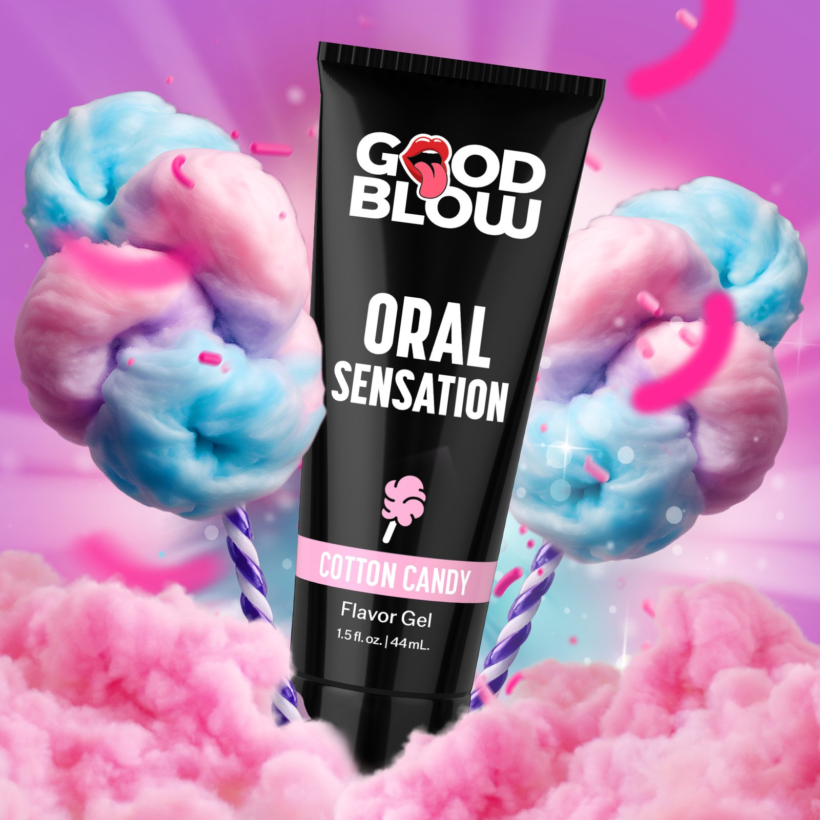 AH590_STD-MAIN AH590-Cotton Oral Sensation Gel - Cotton Candy