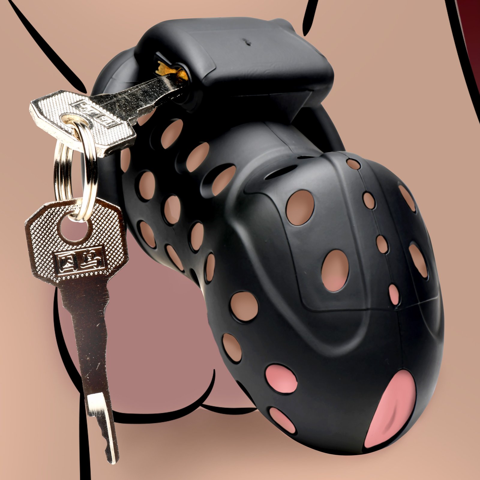AH599_STD_MAIN AH599 Lock Down Chastity Cage