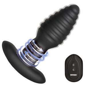 AH602 Model-E Vibrating Rimming Plug with Remote