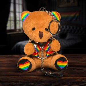 AH614 Pride Bear Keychain