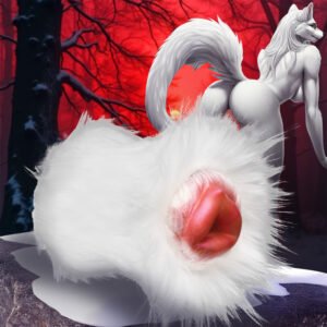 AH617 Snow She-Wolf Silicone Stroker