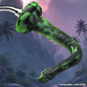 AH634 Spitting Serpent Silicone Enema Snake