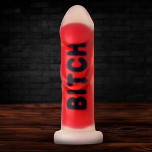 AH658 Bitch Silicone Dildo