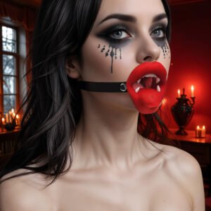 AH679 Vampire Vibrating Mouth Gag