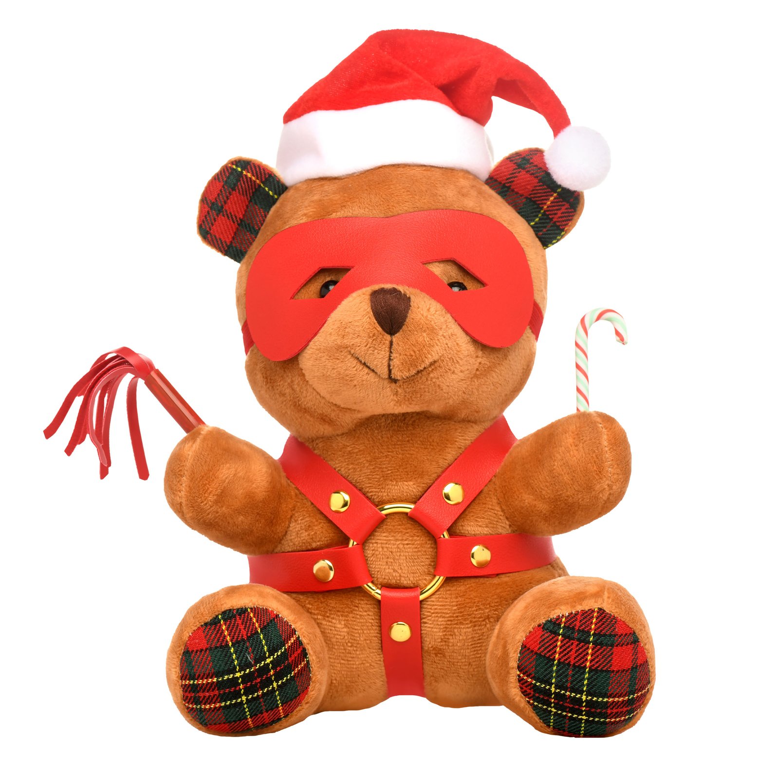 AH693_AMZN_MAIN AH693 Holiday Bondage Bear - Brown