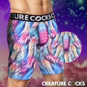 AH729-L Creature Wear Mystique Unicorn Boxer Shorts - Large