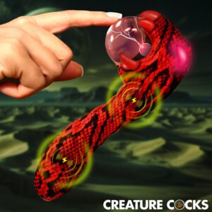AH734 Cobra Silicone Plasma Vibrator