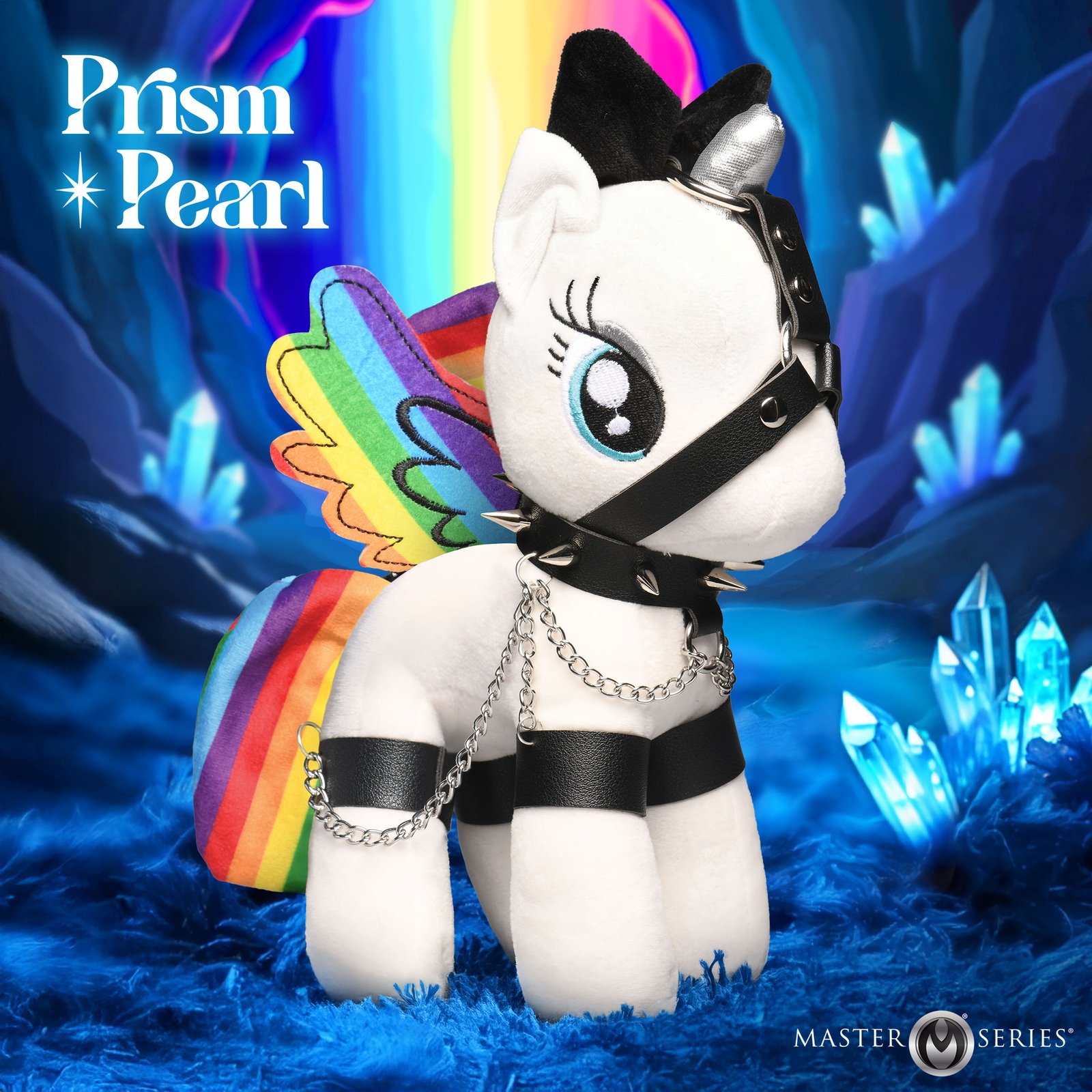 AH821-Rainbow_STD-MAIN AH821-Rbw Prism Pearl Bondage Pony