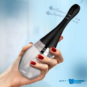 AH836 Automatic Enema Bulb with 5 Jet Premium Silicone Nozzle