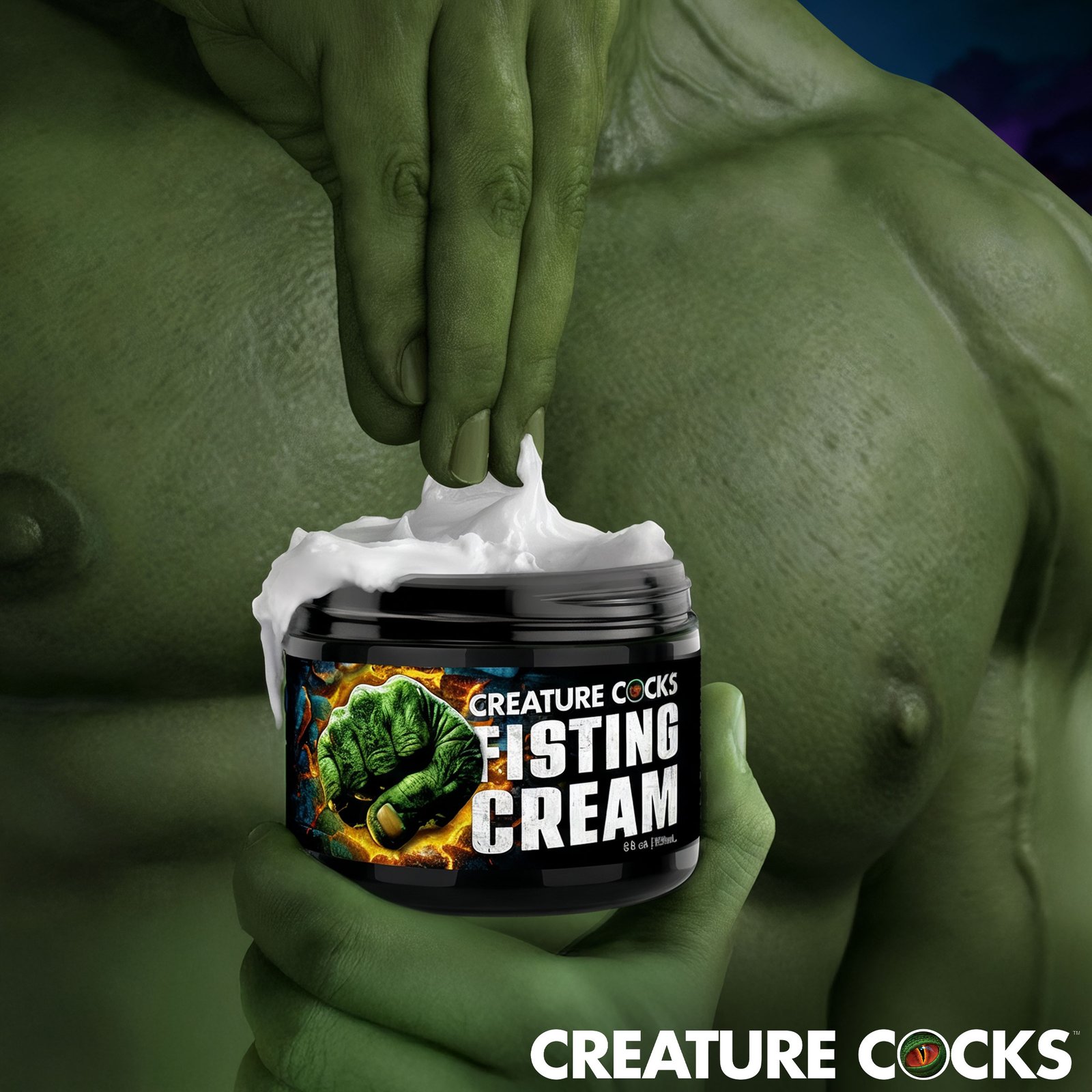 AH873_STD-MAIN_V2 AH873 Creature Cocks Fisting Cream 8oz
