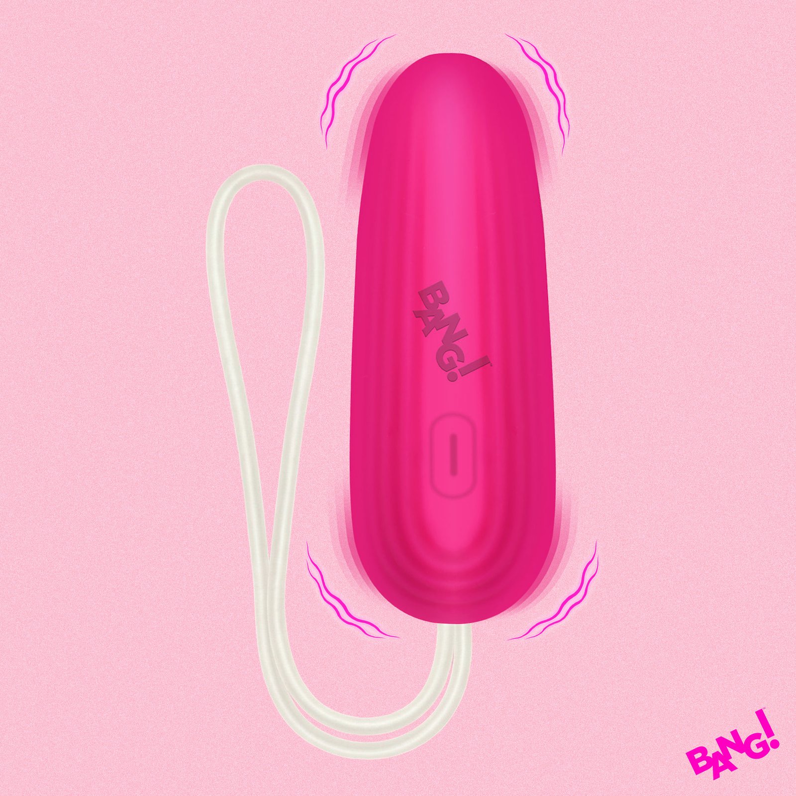 AH881_STD-MAIN AH881 Silicone Vibrating Egg - Pink