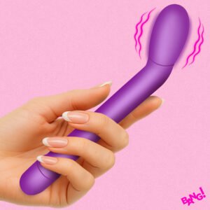 AH903-Purple Slim G-Spot Vibrator - Purple