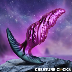 AH958 Octo-Twist Silicone Anal Plug