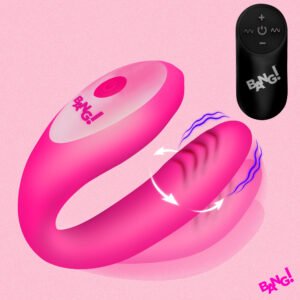 AH963-Pink Gyrating G-Spot Vibrator - Pink
