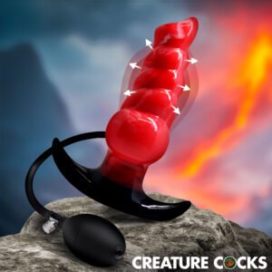 AH985 Blaze Inflatable Silicone Anal Plug