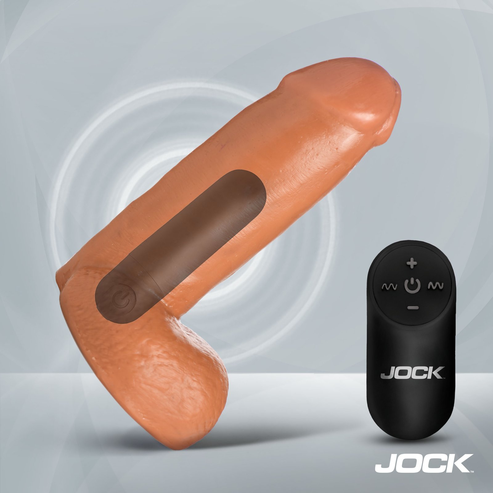AJ070-6Inch_Retail-MAIN AJ070-6Inch 6 Inch Vibrating Dildo with Remote