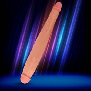 CN-09-0401-10 JOCK 13 Inch Tapered Double Dong Flesh