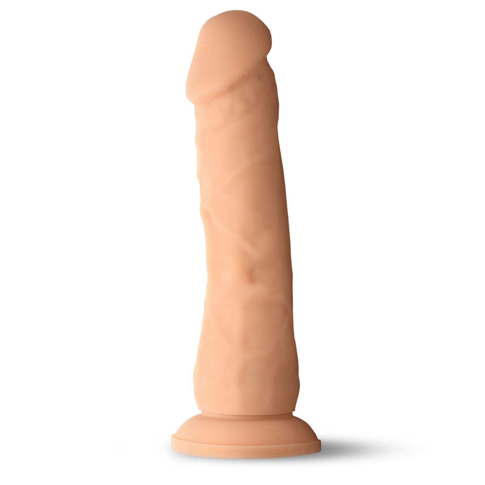 CN-18-0929-10_MAIN-AMZN_v2 CN-18-0929-10 Easy Riders 7 Inch Silicone Dildo - Light