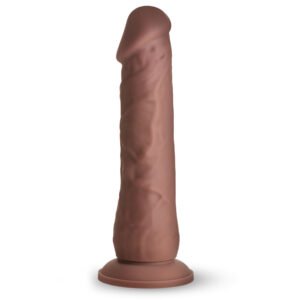 CN-18-0931-11 Easy Riders 7 Inch Silicone Dildo - Dark